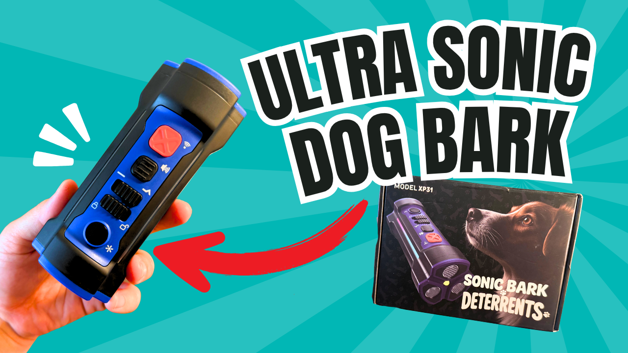 LVPRN 3X Pro Ultrasonic Bark Deterrent - 50ft Range